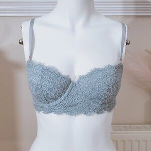 Aerie Real Power Balconette Lace Bra